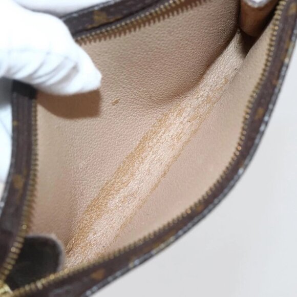 LOUIS VUITTON Monogram Bucket PM Accessory Pouch LV Auth 145084 - Picture 16 of 16